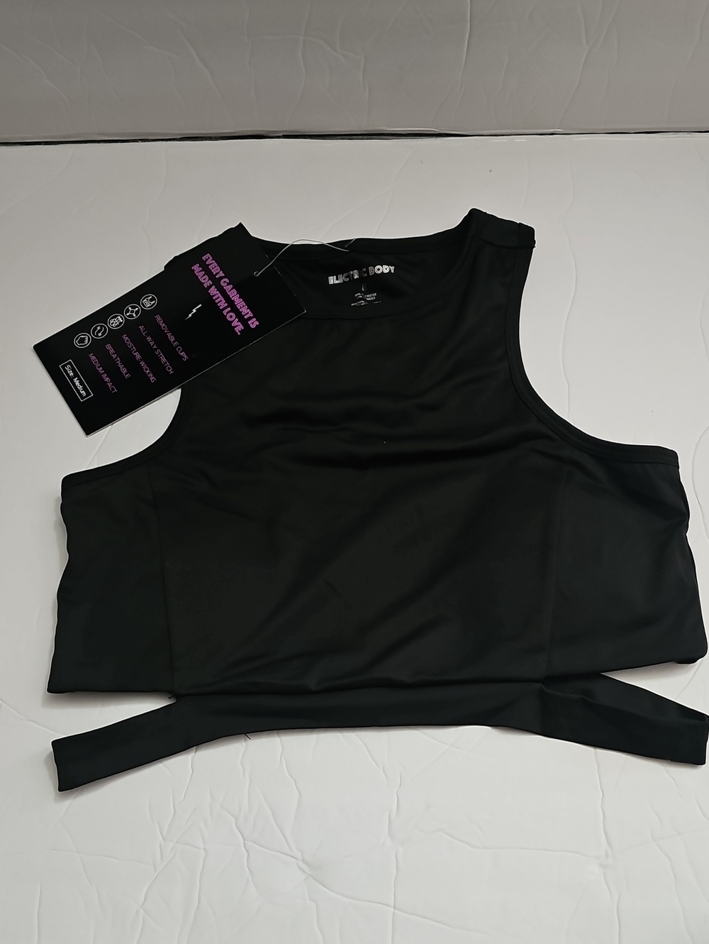 Electric Body Active Wear Collection Black size(Med)